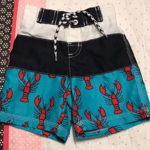 Gymboree swim trunks! Size 12-18 months